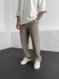 Relaxed-Fit Straight-Leg Pants | Cotton Blend | Lightweight Comfort