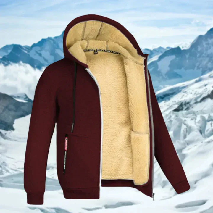Fleece-Lined Hooded Jacket | Warm Winterwear | Everyday Comfort