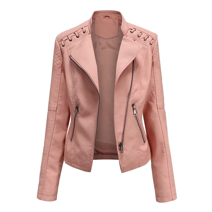 Faux Leather Biker Jacket | Stylish & Bold | Casual & Night Out