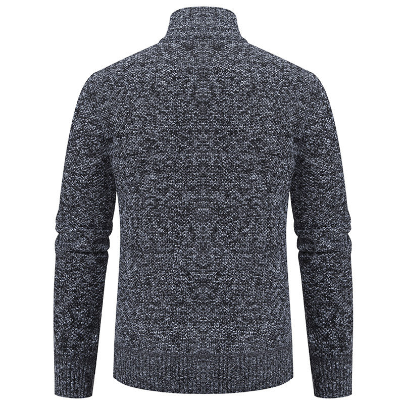 Plaid Knitted Cardigan | Cotton Blend | Timeless Design
