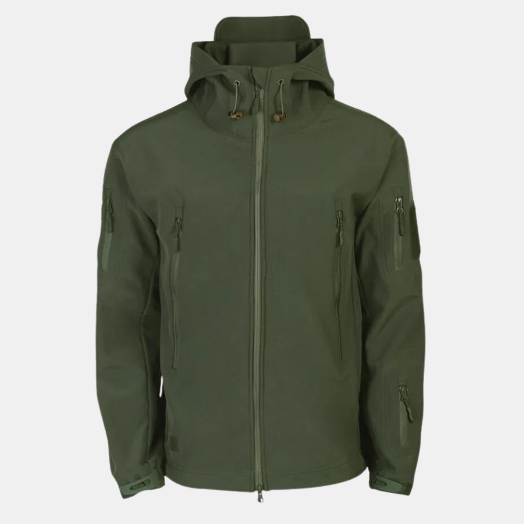 Tactical Hooded Jacket | Water-Resistant | Functional Design