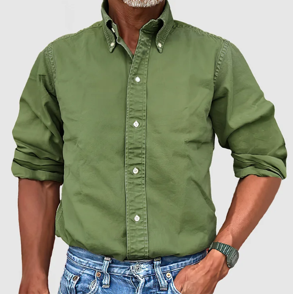 Classic Button-Up Shirt | 100% Cotton | Versatile and Timeless