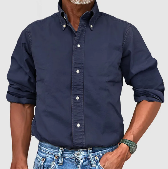 Classic Button-Up Shirt | 100% Cotton | Versatile and Timeless