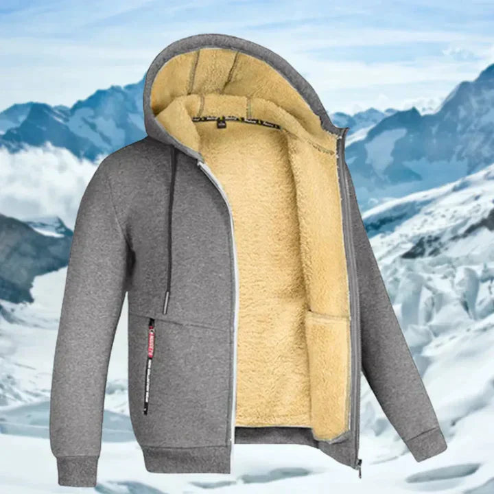 Fleece-Lined Hooded Jacket | Warm Winterwear | Everyday Comfort