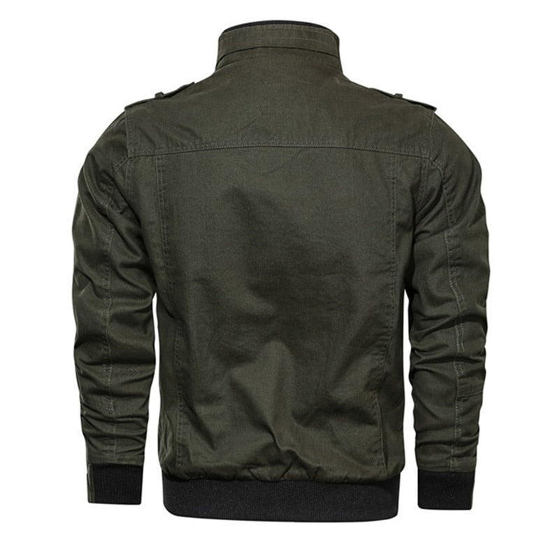 Casual Stand-Collar Bomber Jacket | Lightweight Design | Everyday Style