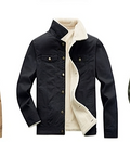 Sherpa-Lined Trucker Jacket | Cotton | Warm Winter Essential