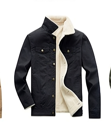 Sherpa-Lined Trucker Jacket | Cotton | Warm Winter Essential