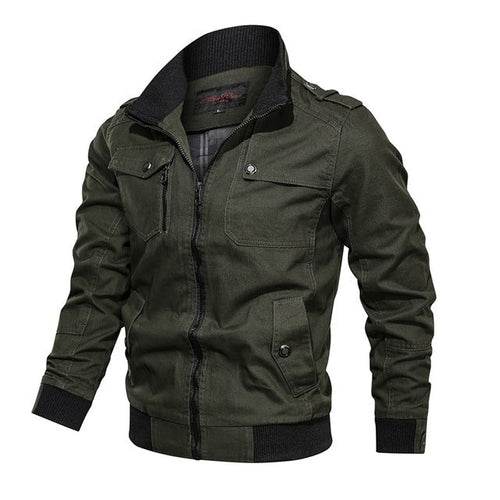 Casual Stand-Collar Bomber Jacket | Lightweight Design | Everyday Style