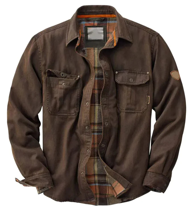 Men's Padded Jacket | Stand Collar, Insulated Design | Casual and Cold Weather Wear