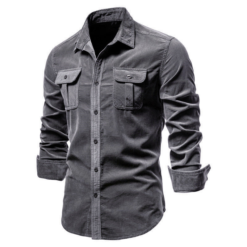 Men's Button-Down Shirt | Long Sleeves, Classic Design | Casual and Formal Wear