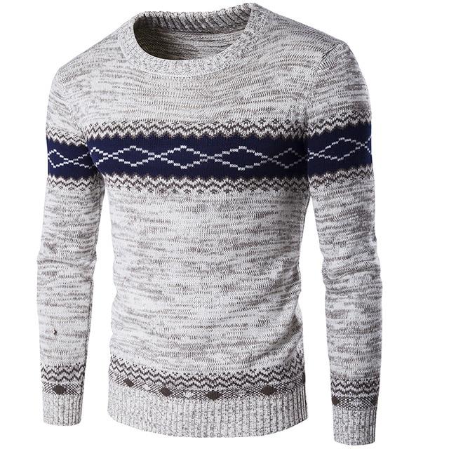 Nordic Knit Sweater | Cotton Blend | Classic Winter Style