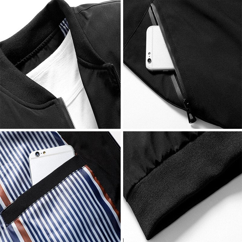 Lightweight Bomber Jacket | Minimalist Design | Everyday Comfort