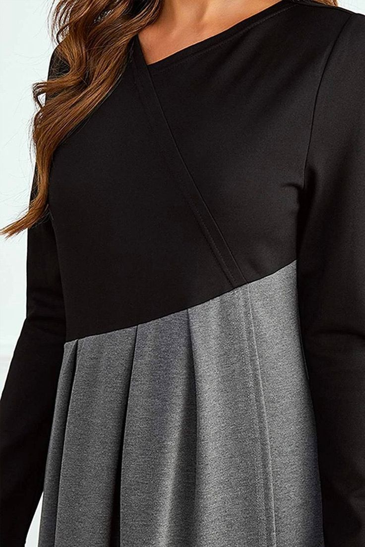 Color-Block Maxi Dress | Fit-and-Flare | Elegant and Timeless
