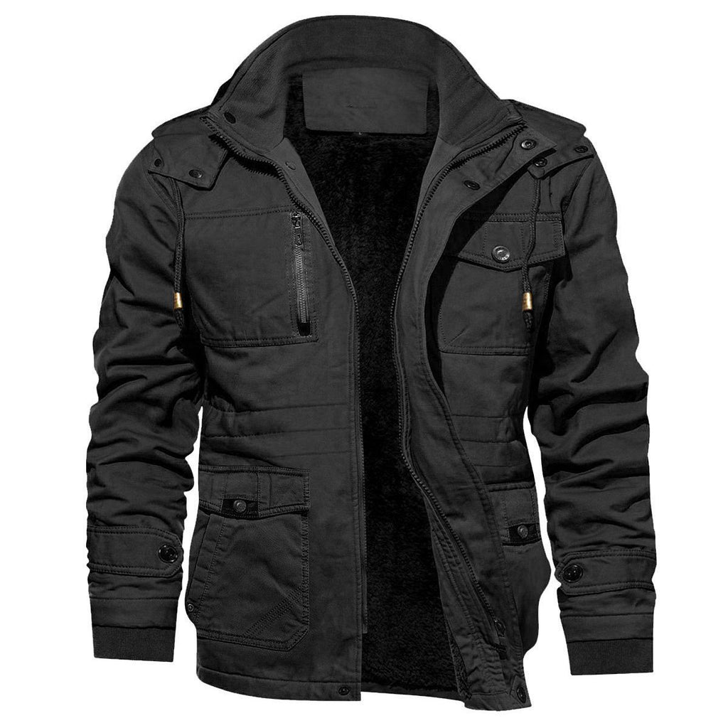 Utility Winter Jacket | Fleece-Lined | Durable Cotton Blend