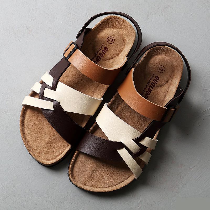 Adjustable Strap Sandals | Cushioned Footbed | Faux Leather | Everyday Summer Wear