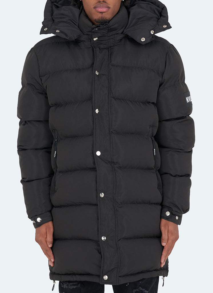 Longline Puffer Jacket | Insulated Design | Warm and Modern