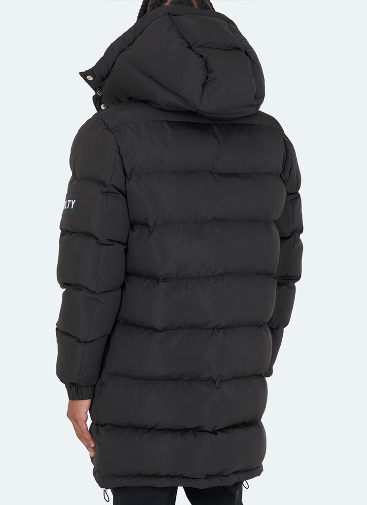 Longline Puffer Jacket | Insulated Design | Warm and Modern