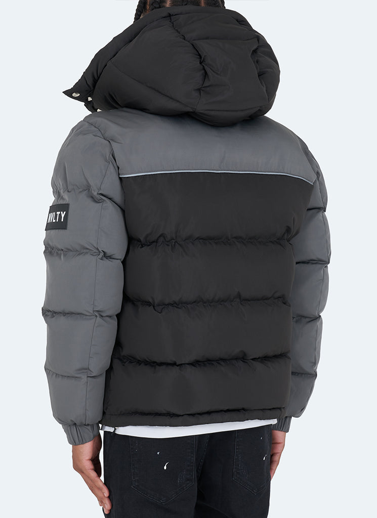 Color-Block Puffer Jacket | Insulated Design | Stylish and Warm