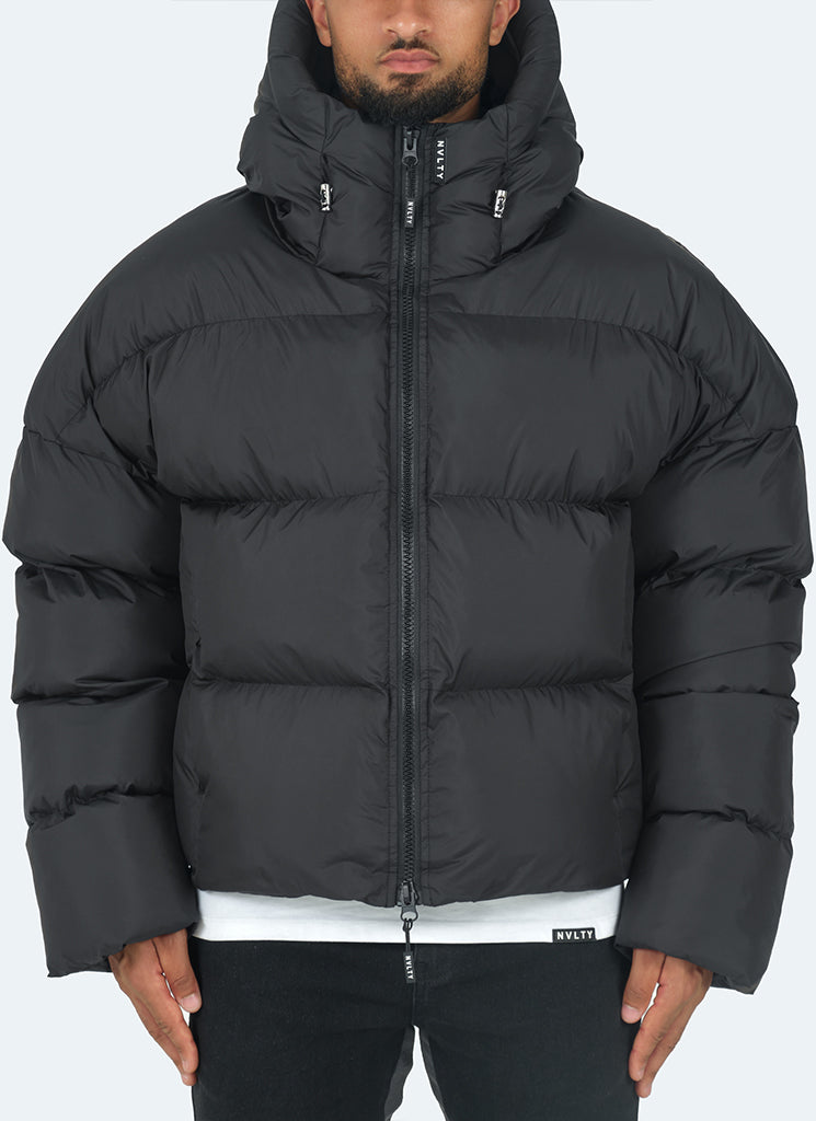 Hooded Puffer Jacket | Insulated Warmth | Water-Resistant Design