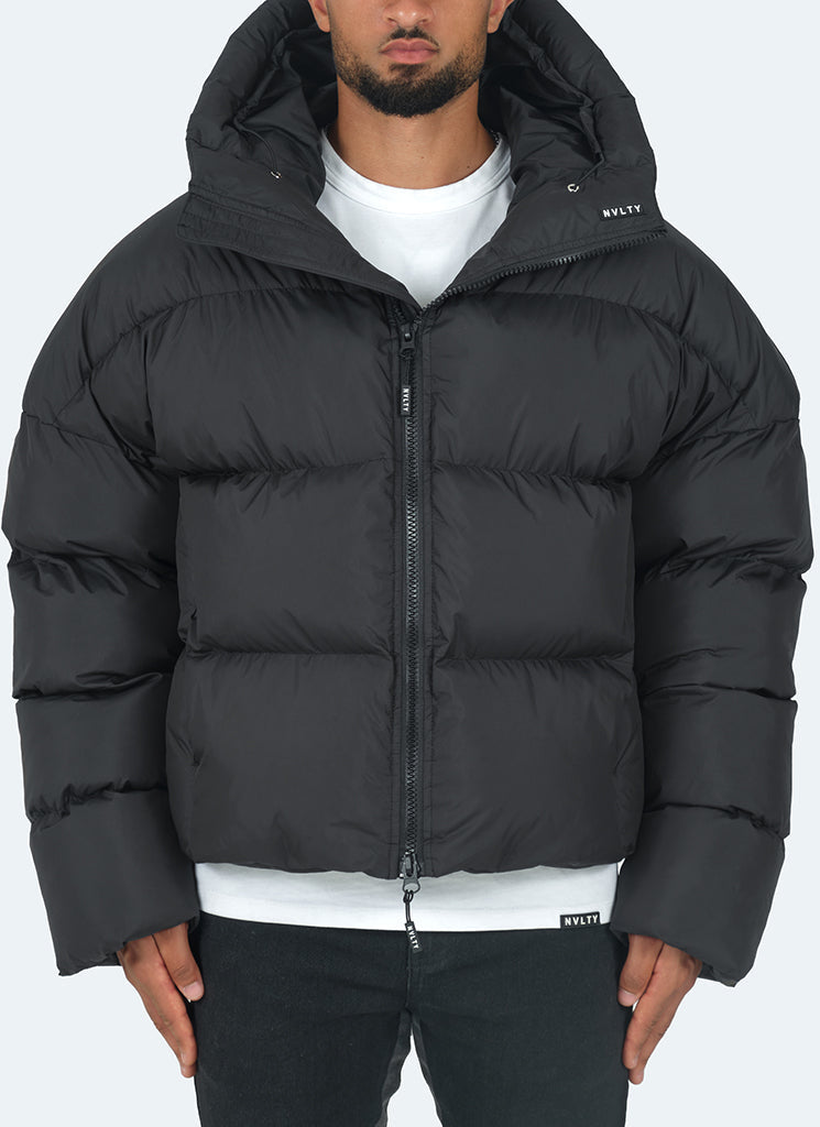 Hooded Puffer Jacket | Insulated Warmth | Water-Resistant Design