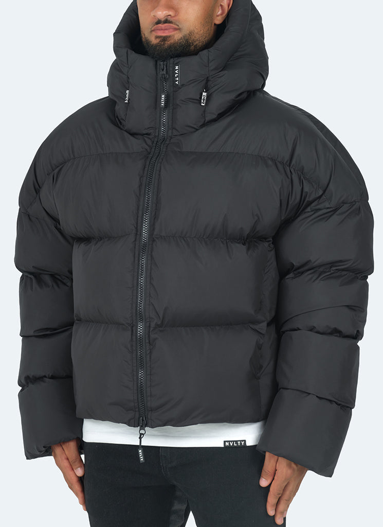 Hooded Puffer Jacket | Insulated Warmth | Water-Resistant Design