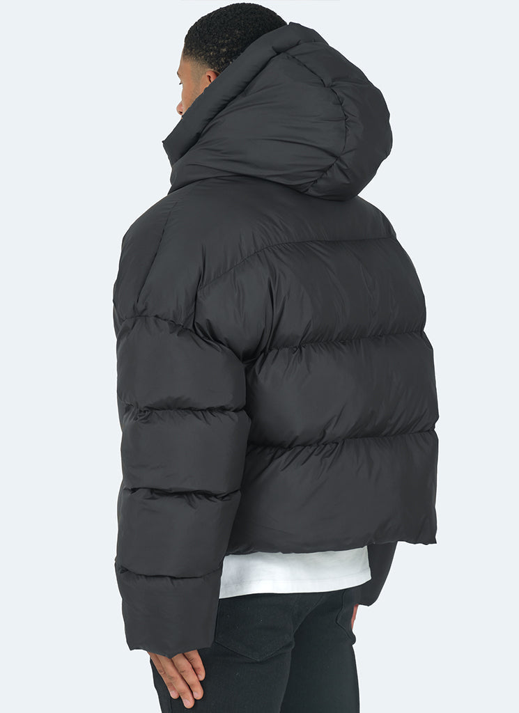 Hooded Puffer Jacket | Insulated Warmth | Water-Resistant Design