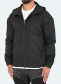 Hooded Windbreaker Jacket | Lightweight Protection | Sleek and Stylish