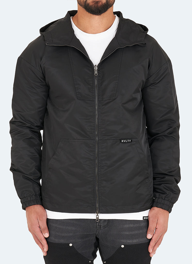 Hooded Windbreaker Jacket | Lightweight Protection | Sleek and Stylish