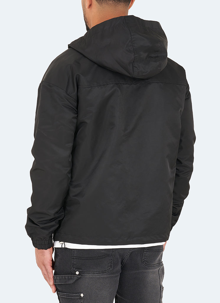 Hooded Windbreaker Jacket | Lightweight Protection | Sleek and Stylish