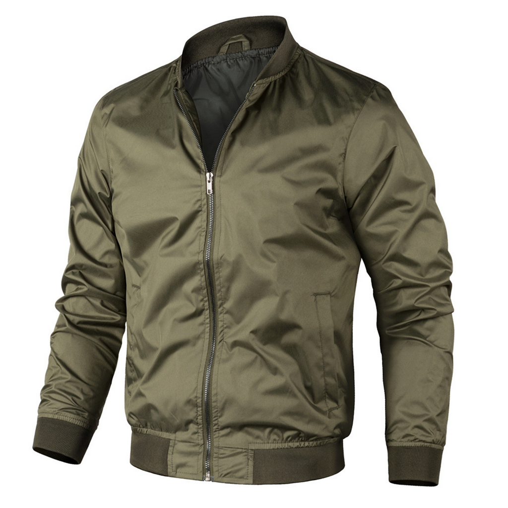Lightweight Bomber Jacket | Classic Fit | Versatile Style