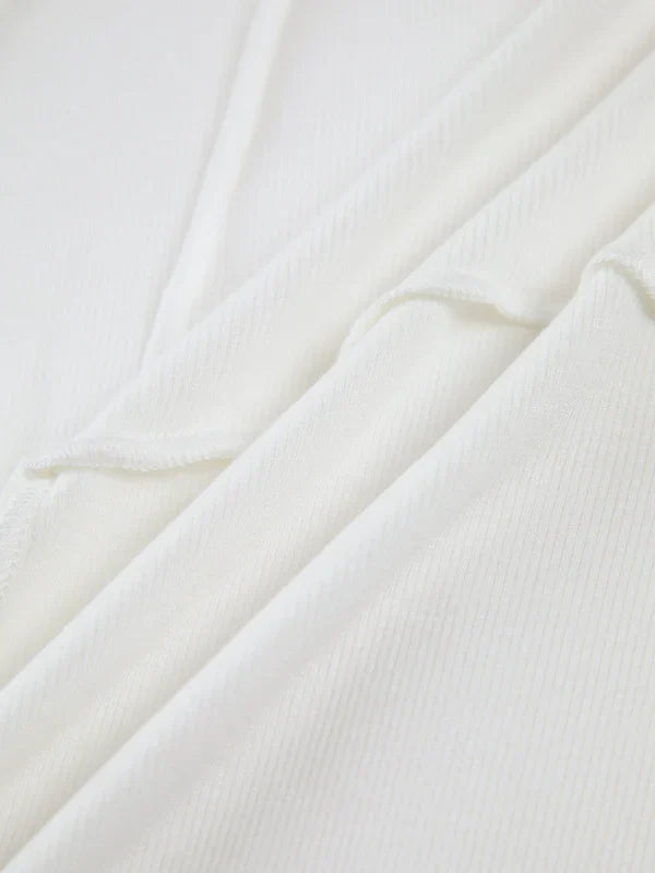 Long Sleeve Top | Ribbed Texture | Everyday Wear