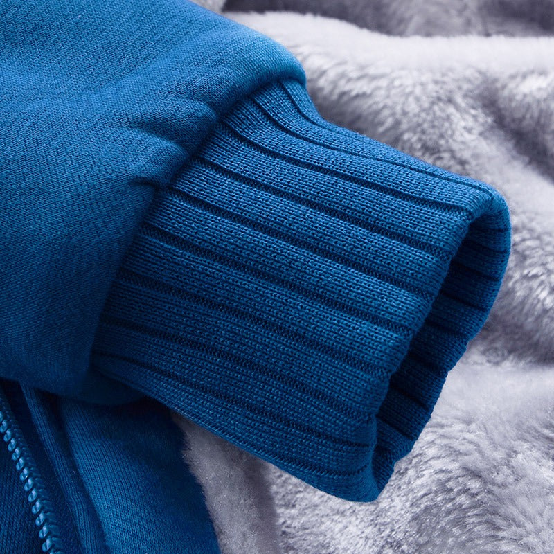 Fleece-Lined Hoodie | Cotton Blend | Cozy Winter Essential