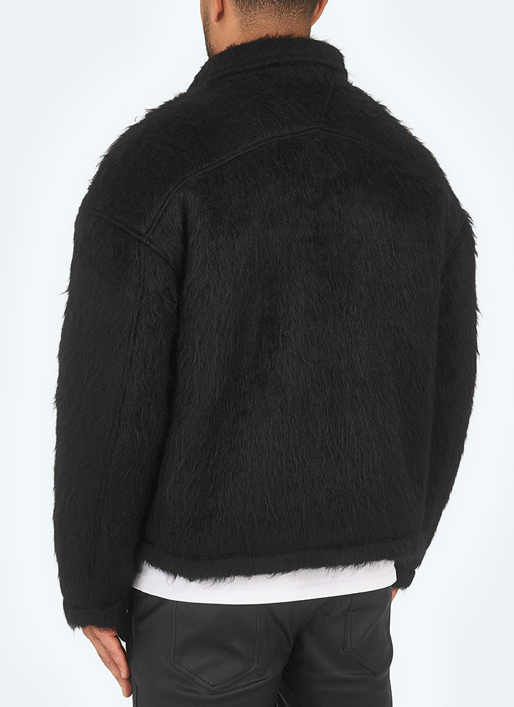 Shearling-Style Fleece Jacket | Warm and Rugged | Winter Essential
