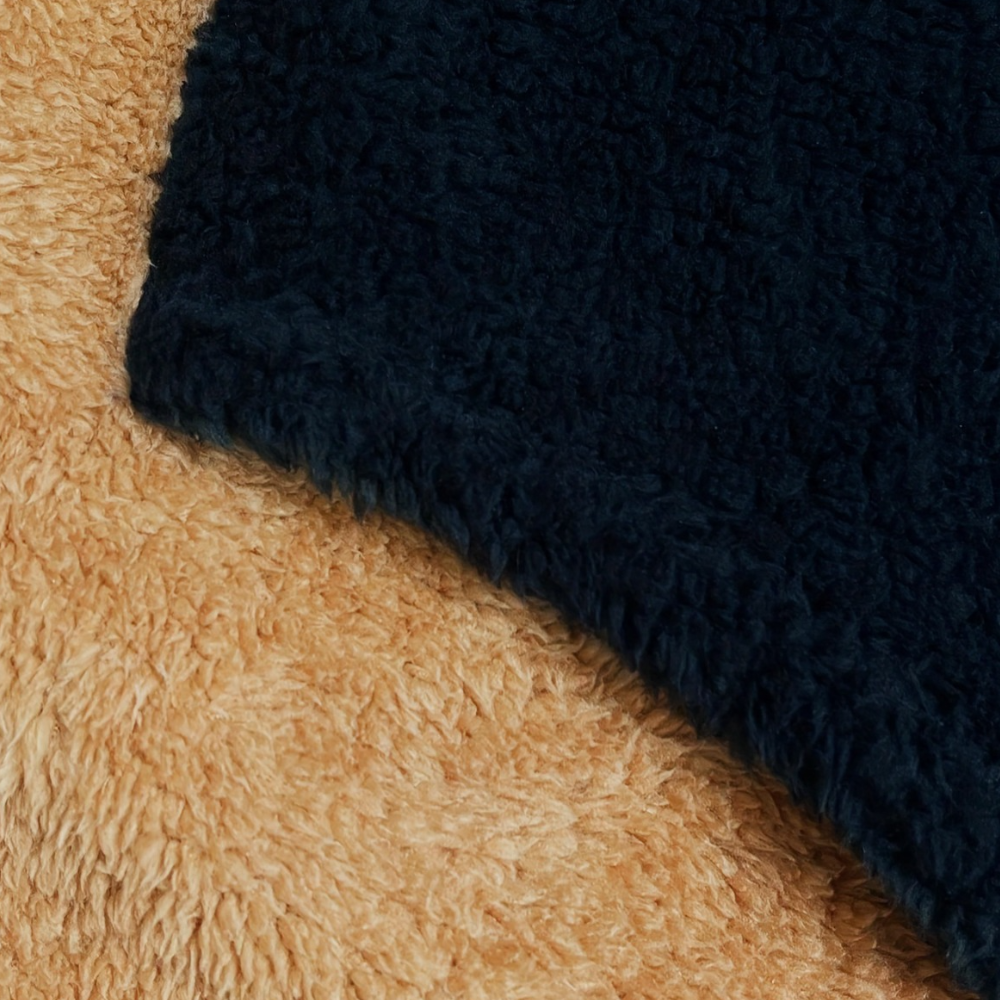 Fleece Hoodie | Two-Tone | Soft and Warm