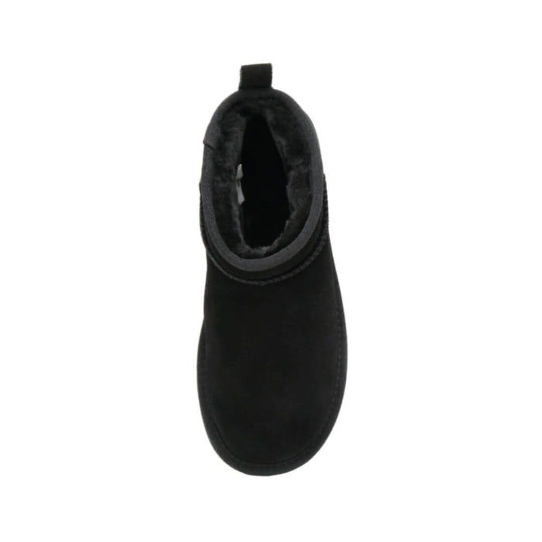 Shearling-Lined Ankle Boots | Suede Finish | Warm and Stylish