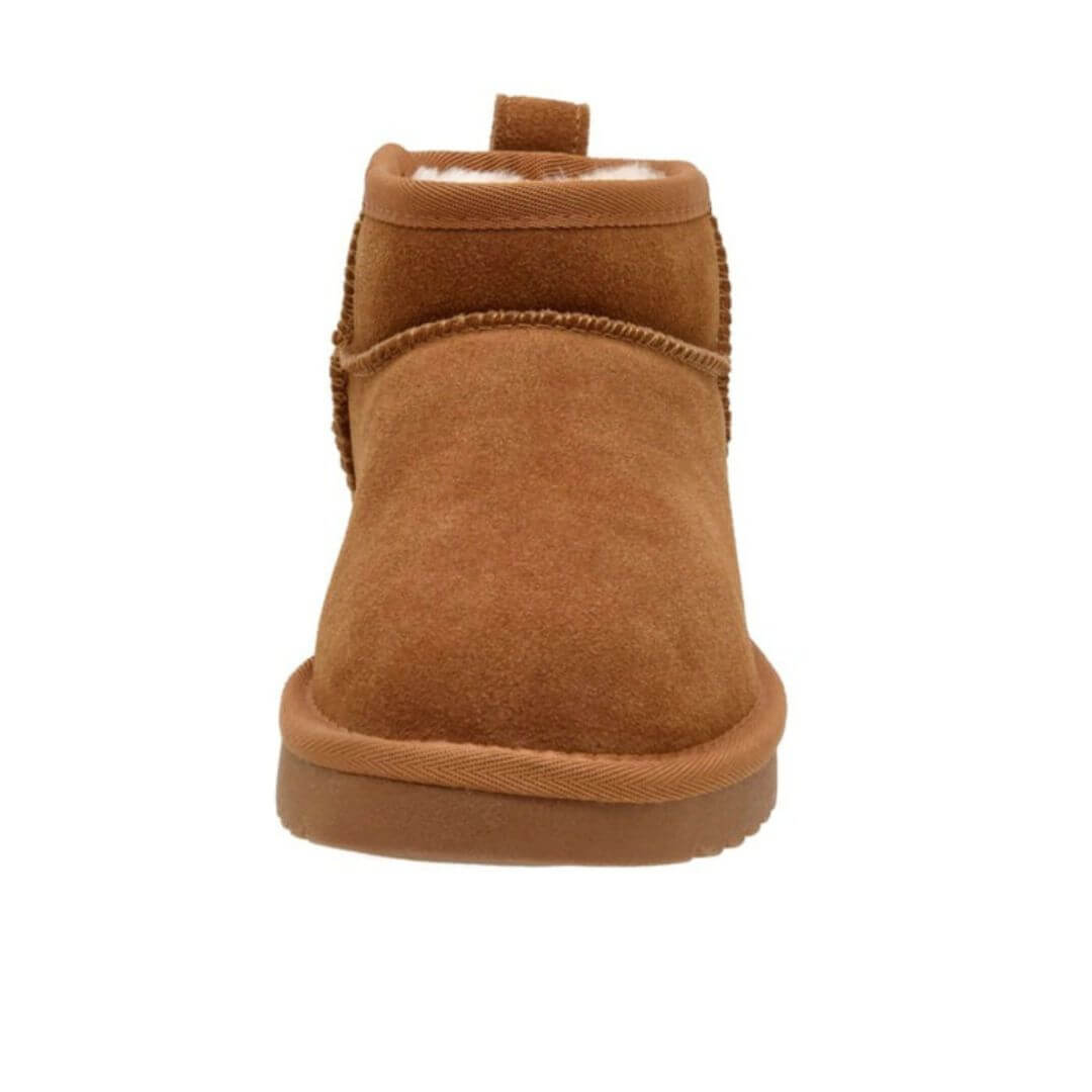Shearling-Lined Ankle Boots | Suede Finish | Warm and Stylish