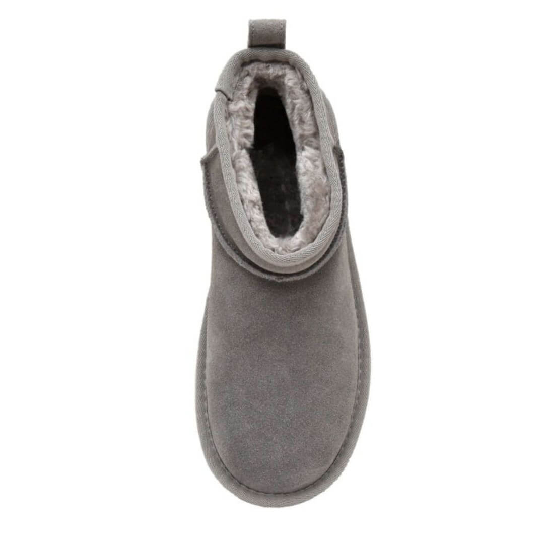 Shearling-Lined Ankle Boots | Suede Finish | Warm and Stylish