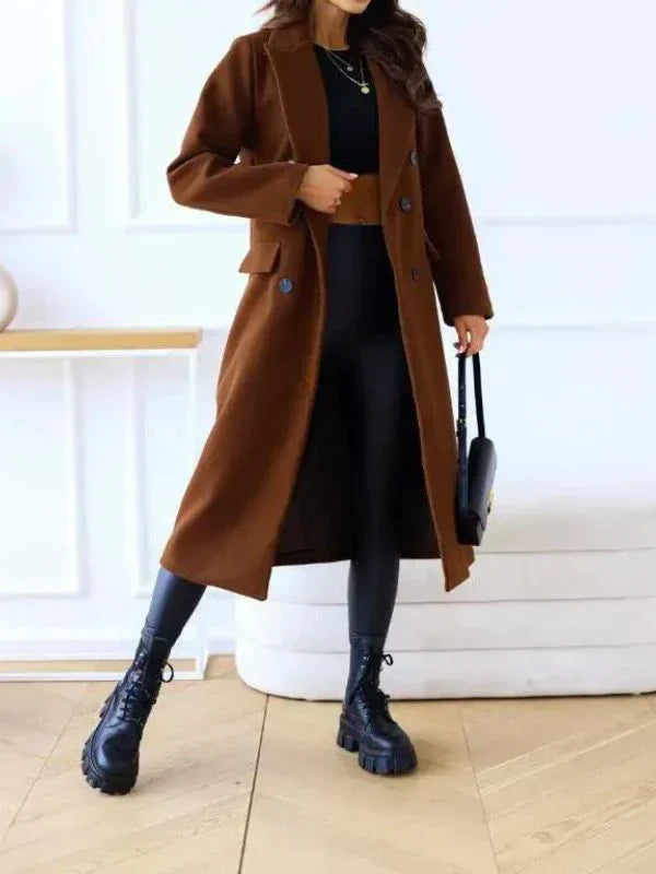 Long Winter Coat | Elegant & Warm | Formal & Casual Wear