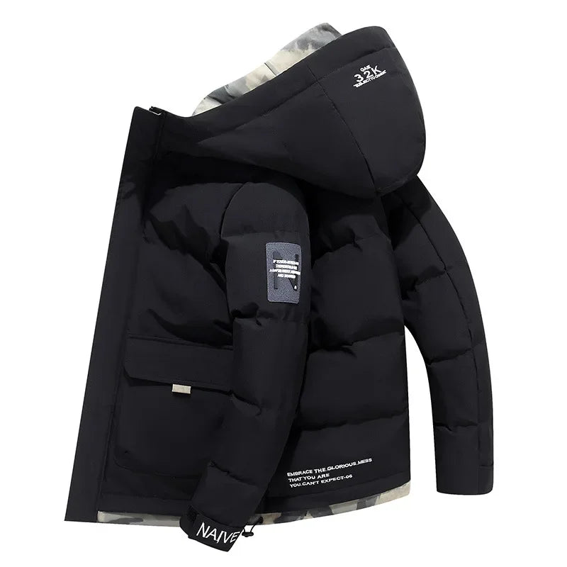 Hooded Puffer Jacket | Insulated | Bold Winterwear