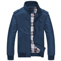 Lightweight Plaid-Lined Bomber Jacket | Classic Design | Everyday Comfort