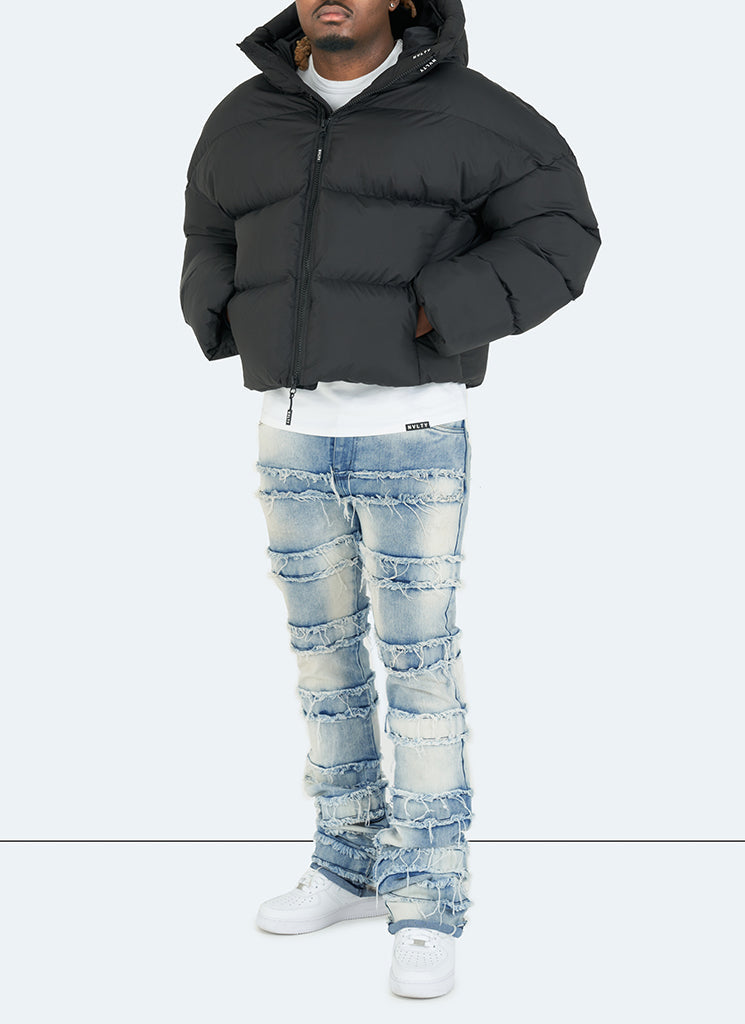 Hooded Puffer Jacket | Insulated Warmth | Water-Resistant Design