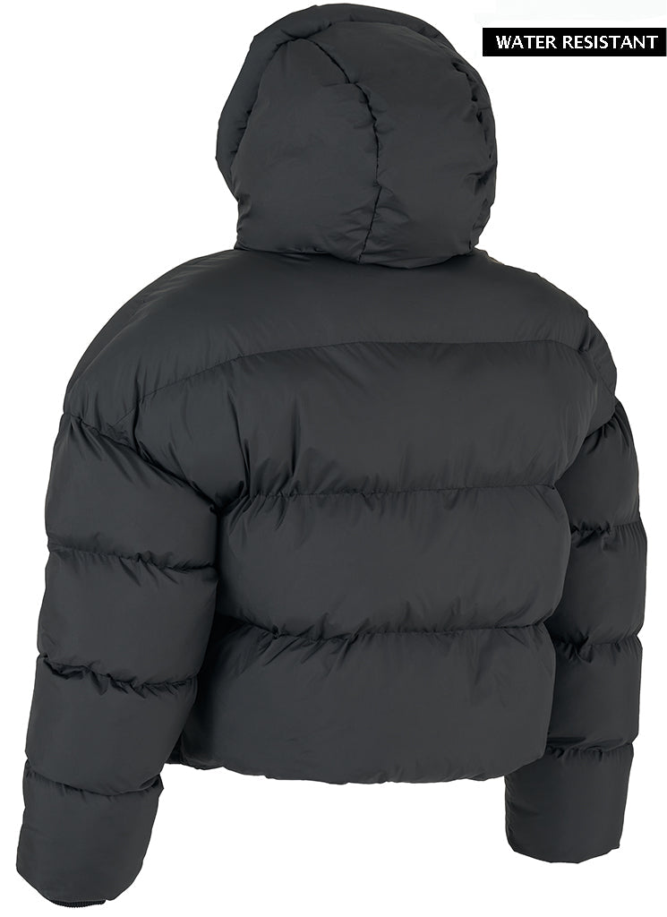 Hooded Puffer Jacket | Insulated Warmth | Water-Resistant Design