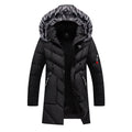Long Hooded Puffer Coat | Faux Fur Trim | Warm and Stylish