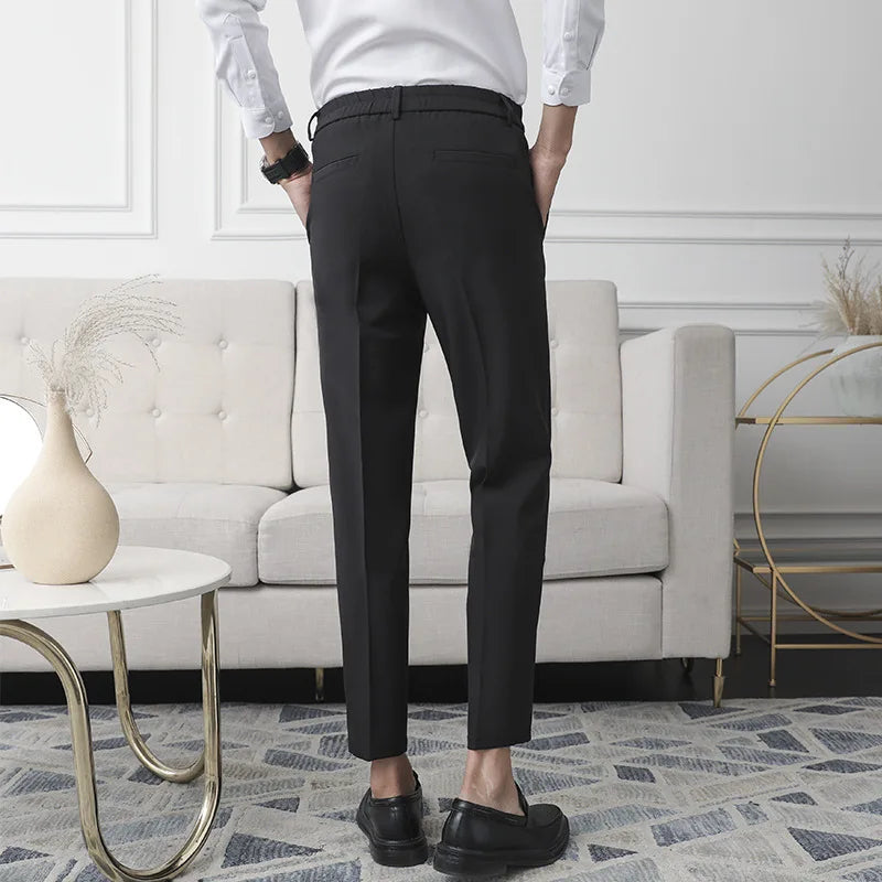 Slim-Fit Dress Trousers | Tailored Style | Modern Elegance