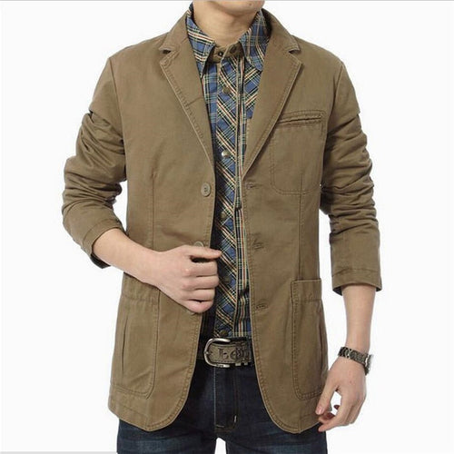 Casual Cotton Blazer | Tailored Fit | Lightweight Comfort
