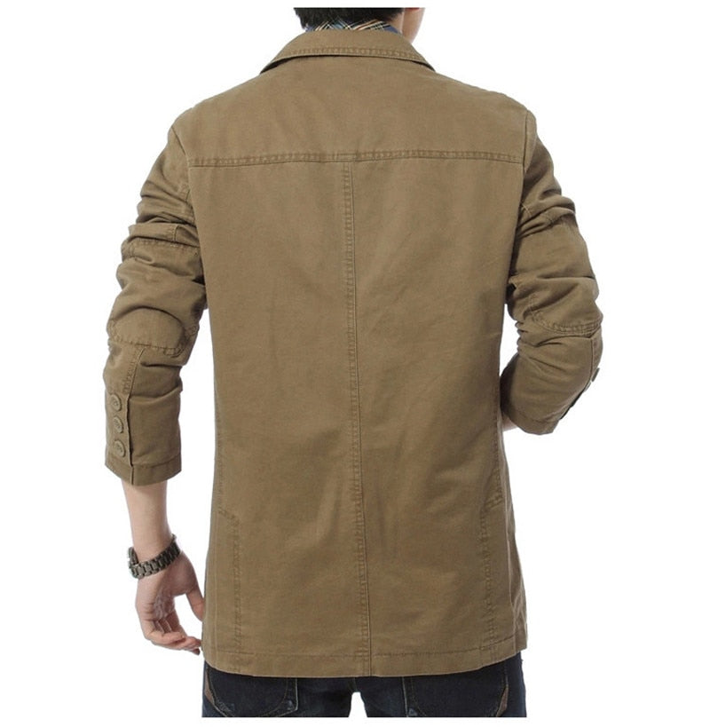 Casual Cotton Blazer | Tailored Fit | Lightweight Comfort