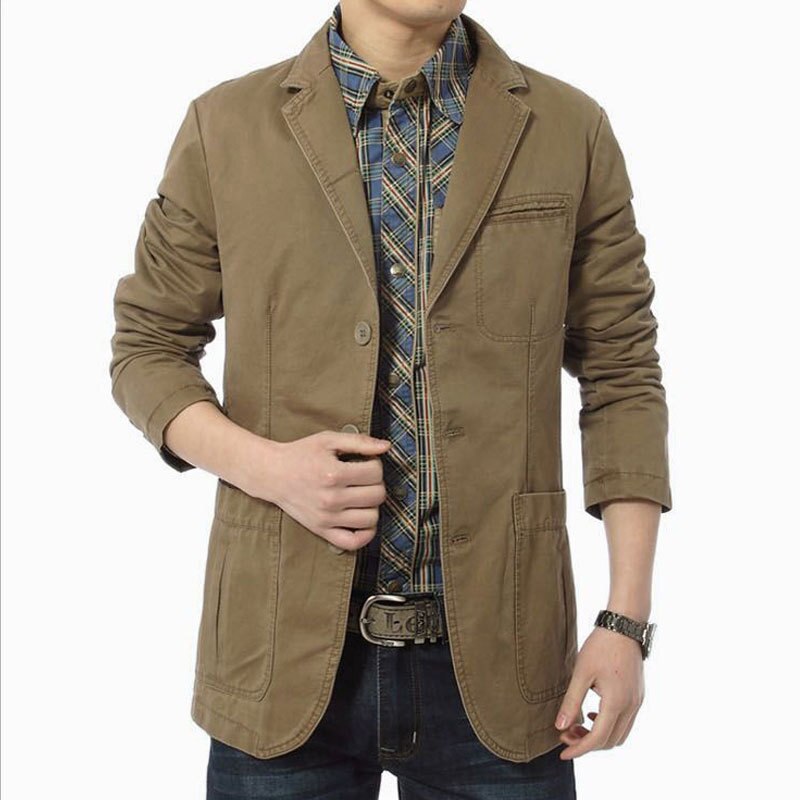 Casual Cotton Blazer | Tailored Fit | Lightweight Comfort