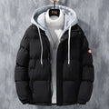 Hooded Puffer Jacket | Warm Insulated Layer | Sporty Design