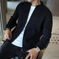 Minimalist Zip-Up Cardigan | Acrylic | Sleek and Versatile