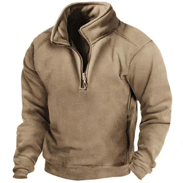 Half-Zip Fleece Pullover | Warm & Functional | Outdoor Essential